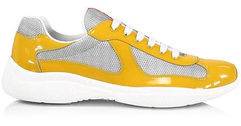 yellow prada cups|America’s Cup Shoes for Men .